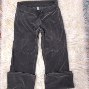 Fairly new velour sweatpants